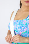 9 Solid Light White Bag Strap