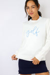 Chainstitch Golf Sweater