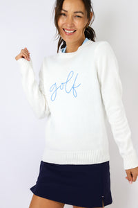 Chainstitch Golf Sweater