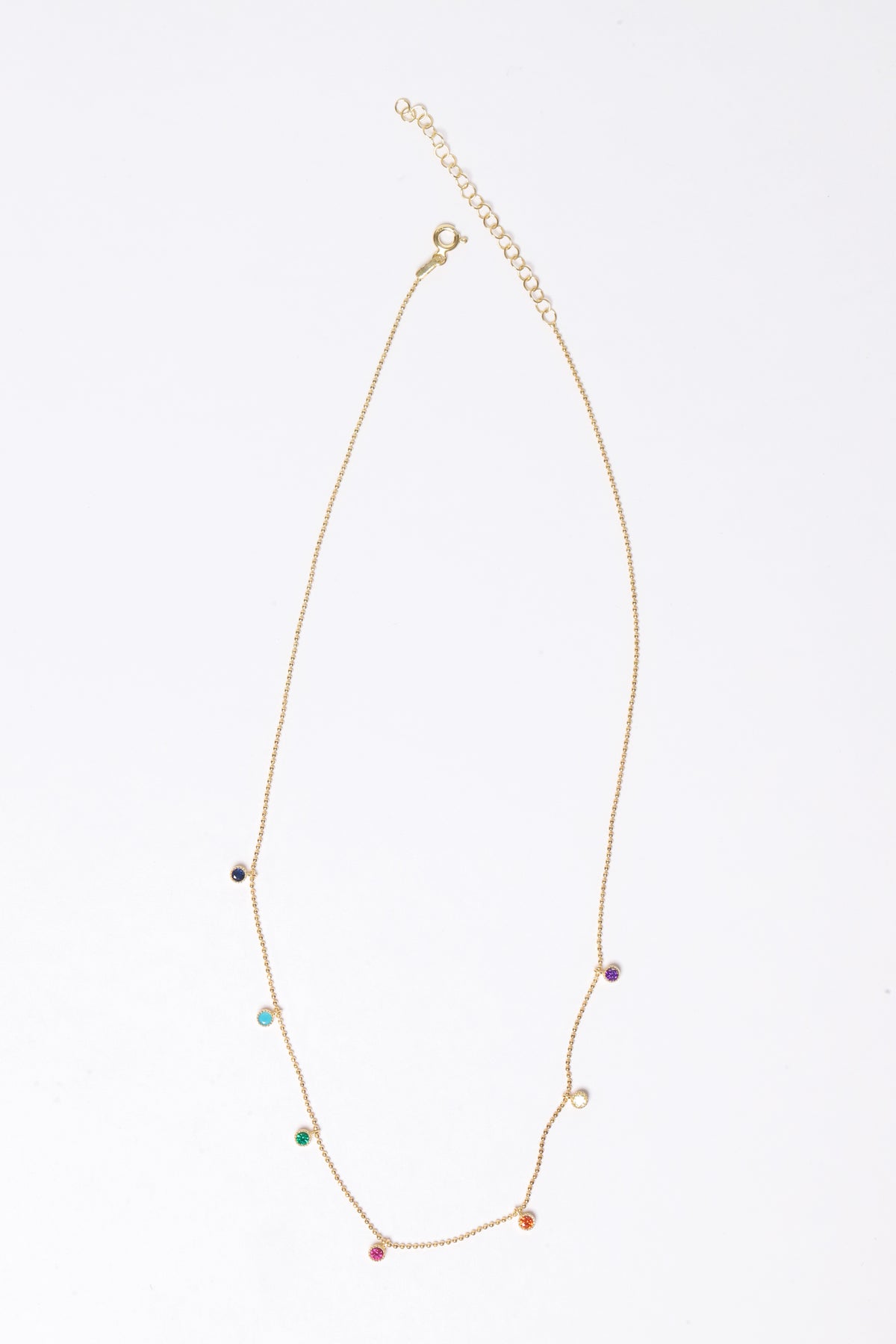 PG Designs Multicolor Studded Necklace