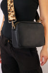 Latitudes Black Tassel Bag