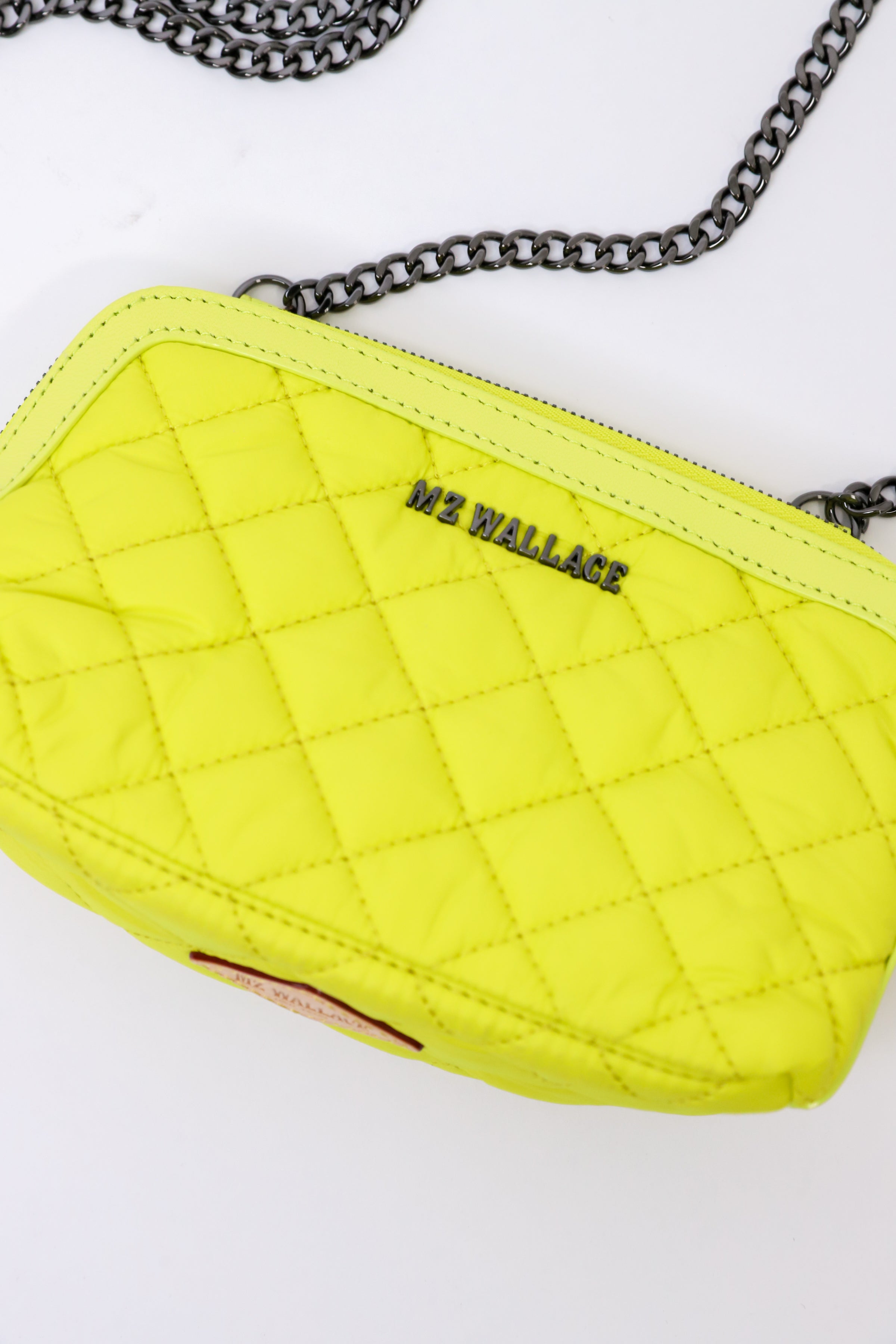 MZ Wallace - Small Emily Crossbody in Acid Yellow