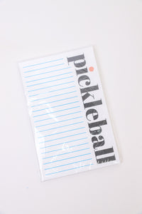 Pickleball Large Lined Notepad