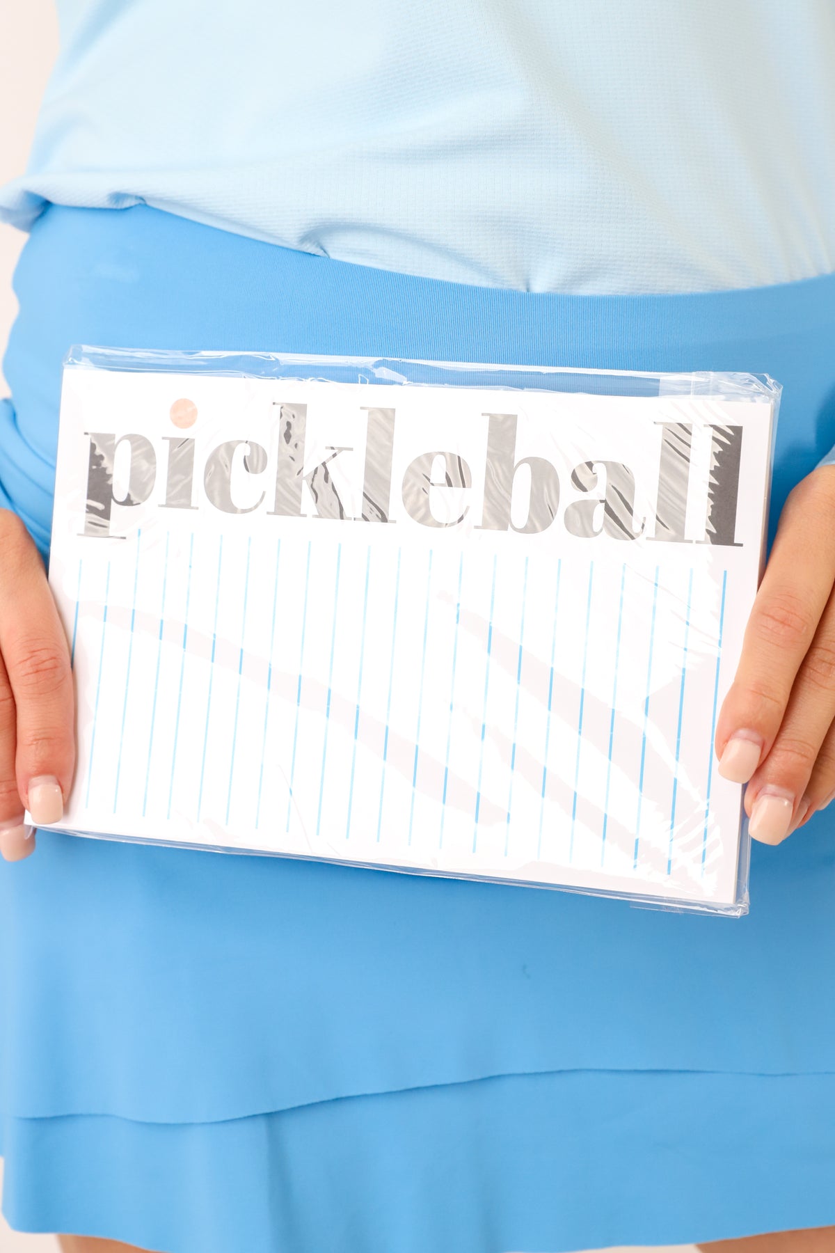 Pickleball Large Lined Notepad