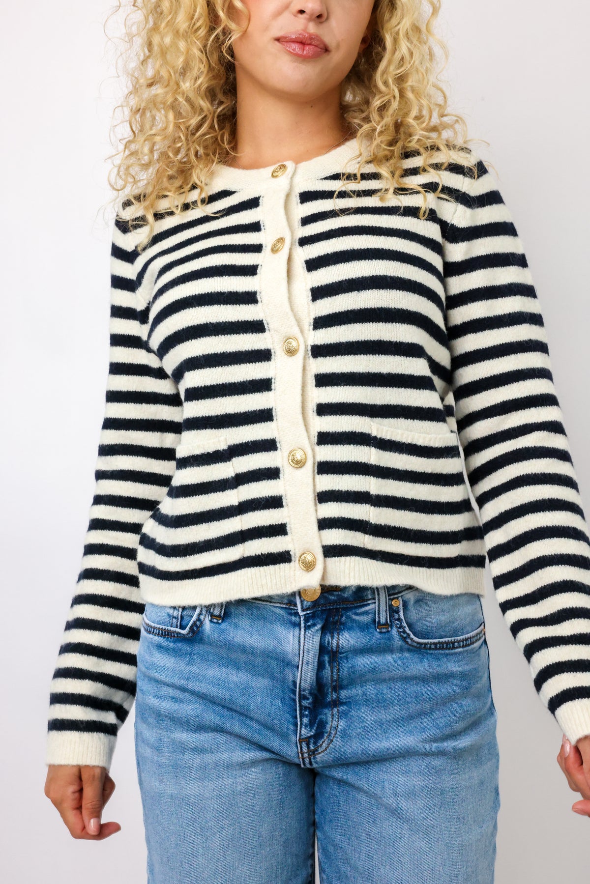Striped Cardigan