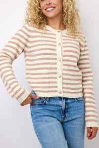 Striped Cardigan