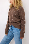 Dotted Knit Sweater