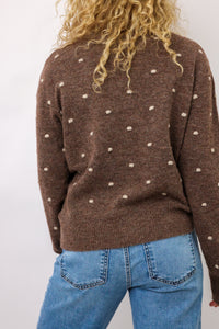 Dotted Knit Sweater