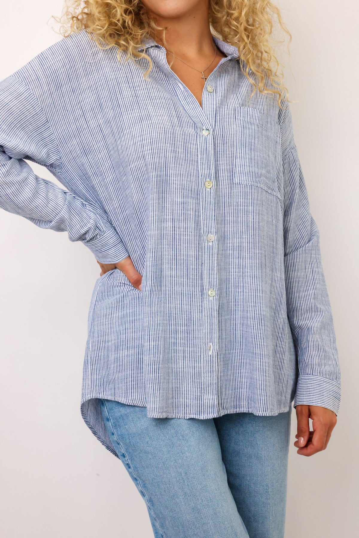 Stripe Button Down