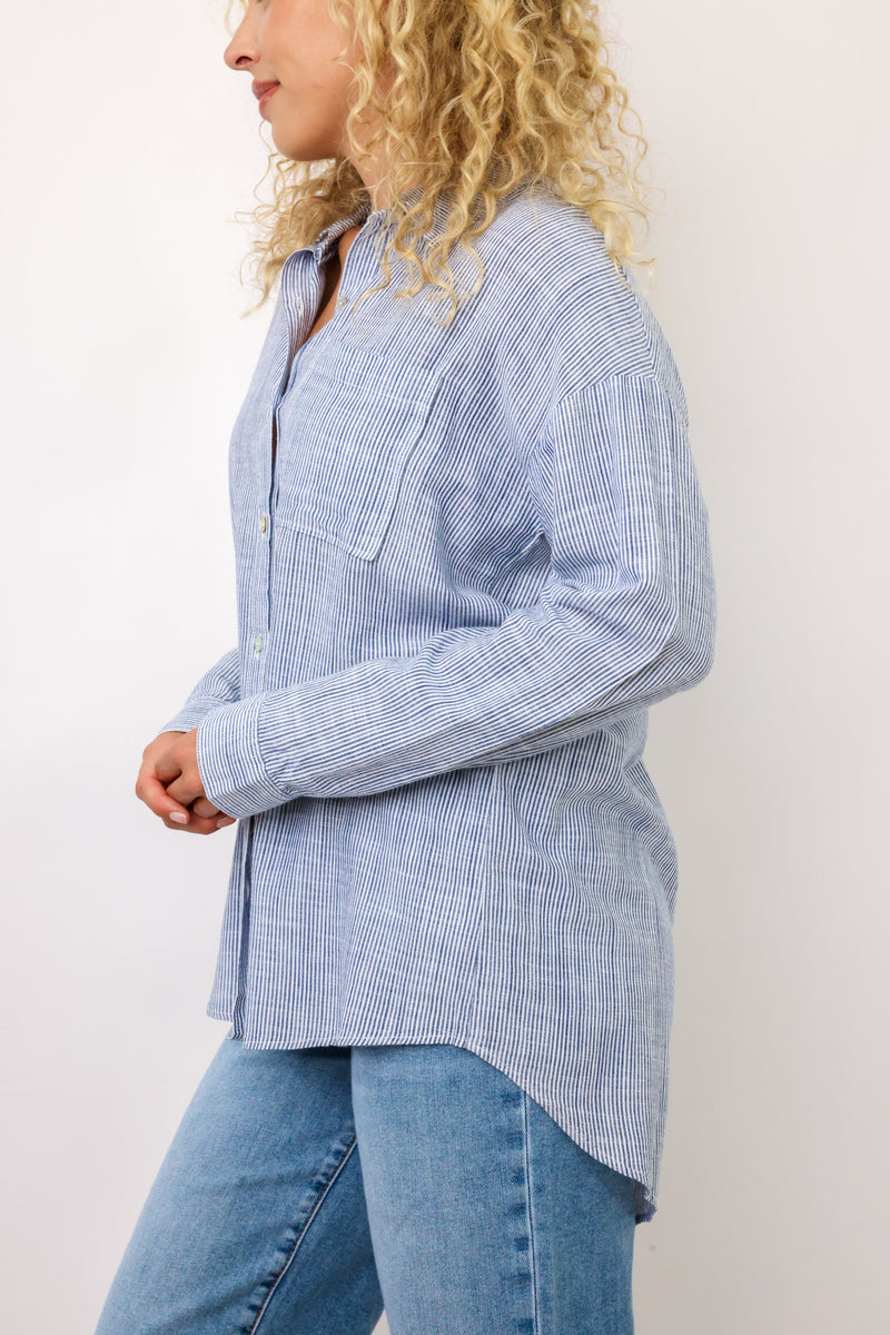 Stripe Button Down