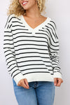 V-Neck Lightweight Sweater Top