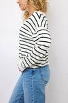 V-Neck Lightweight Sweater Top