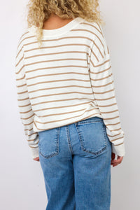 V-Neck Lightweight Sweater Top