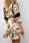 3/4 Dolman Sleeve Mini Dress