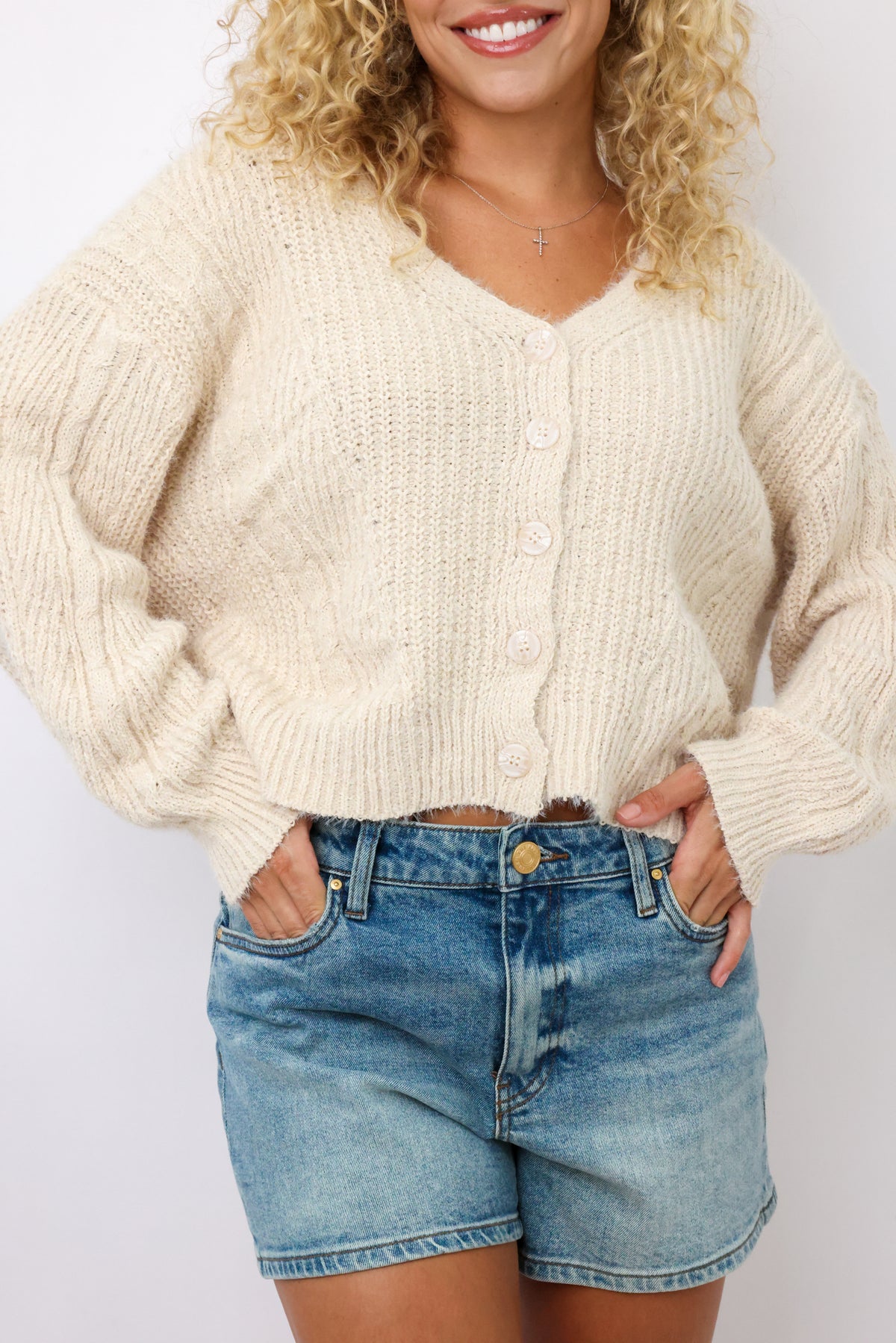 Button Down Cardigan