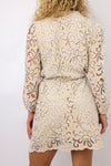Lina Embroidered Eyelet Dress