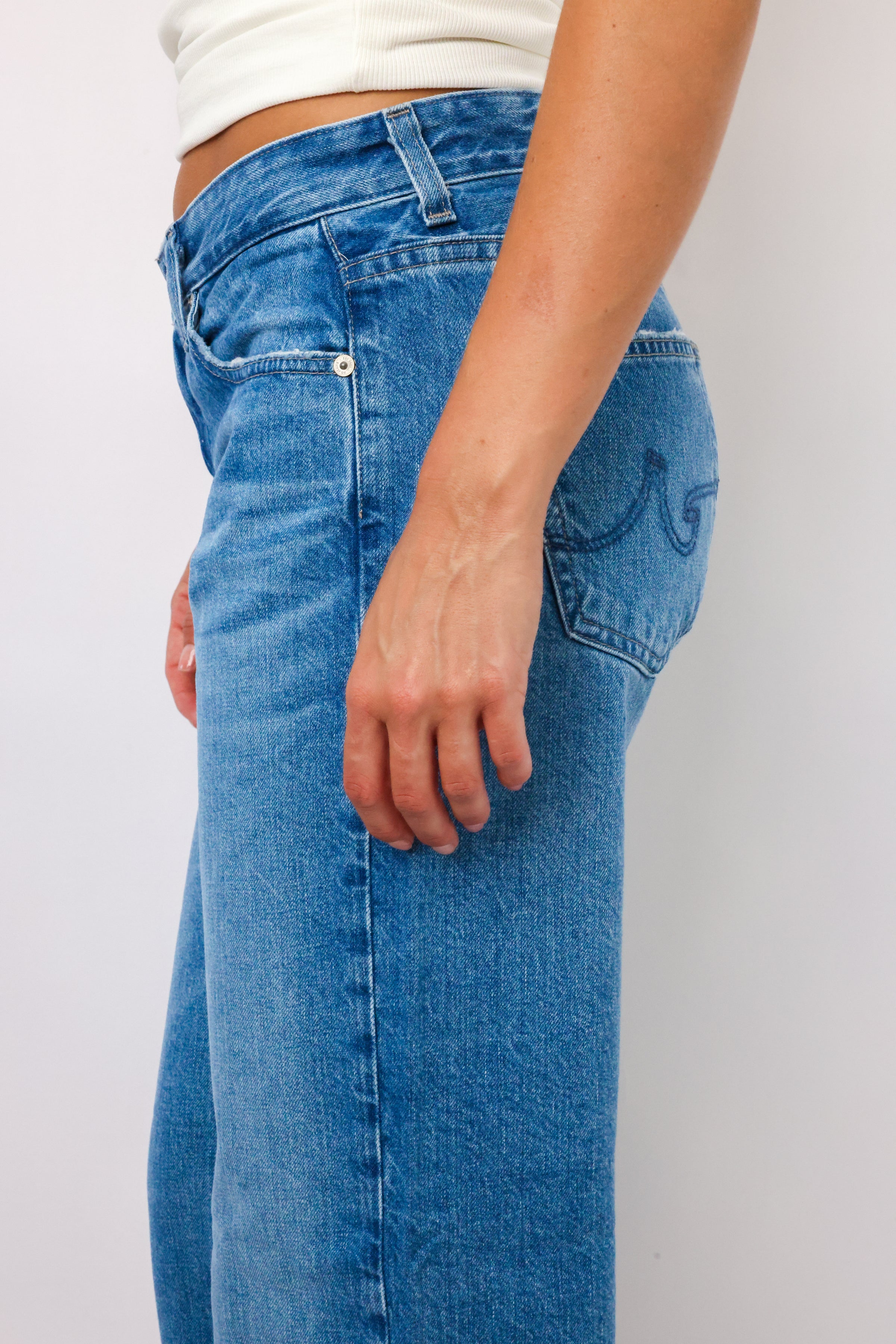 AG Adria Low Rise Wide Leg