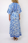 Kimono Sleeve Maxi Dress