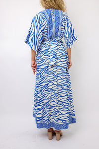 Kimono Sleeve Maxi Dress