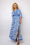 Kimono Sleeve Maxi Dress