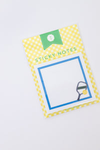 Pickleball Sticky Notes