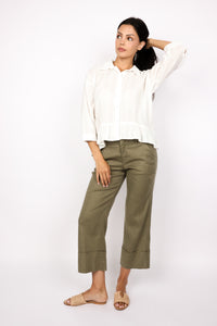 Level 99 Lauren Cuffed Trouser