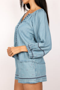 Terra Embroidered Blouse