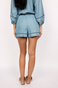 Terra Embroidered Shorts