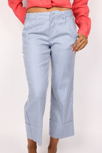 Level 99 Lauren Cuffed Trouser