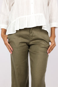 Level 99 Lauren Cuffed Trouser