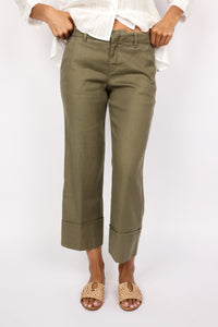 Level 99 Lauren Cuffed Trouser