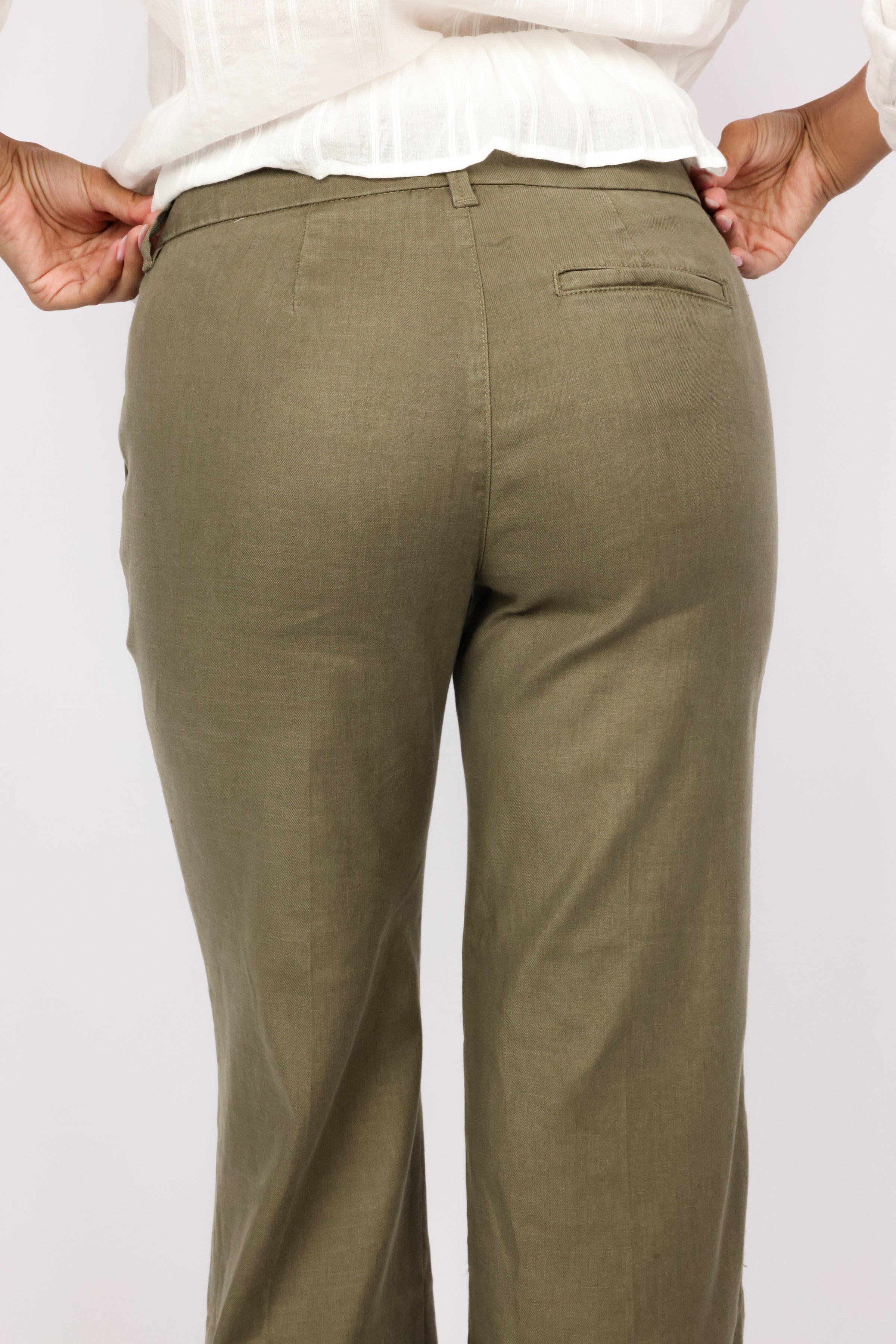 Level 99 Lauren Cuffed Trouser