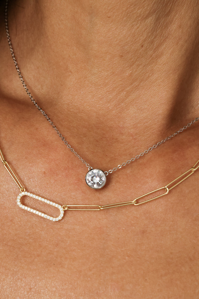 PG Designs Classic CZ Necklace