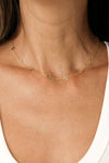 PG Designs Oval and Line Chain Necklace