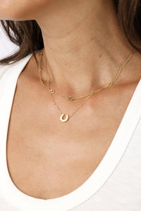 PG Designs Detailed Horseshoe Necklace