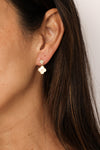 Dangle Clover Earrings