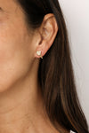PG Designs Tennis Racket and Ball Studs