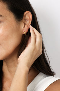 Puffy Heart Studs