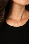PG Designs Rectangle CZ Necklace
