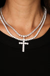 Thick Tennis Necklace