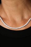 Thick Tennis Necklace
