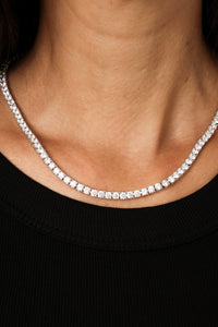Thick Tennis Necklace