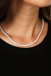 Thick Tennis Necklace