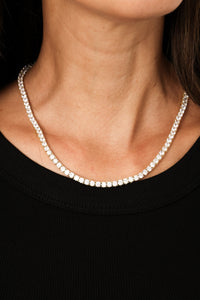 Thick Tennis Necklace
