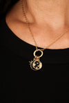 Sun Moon Stars Charm Necklace
