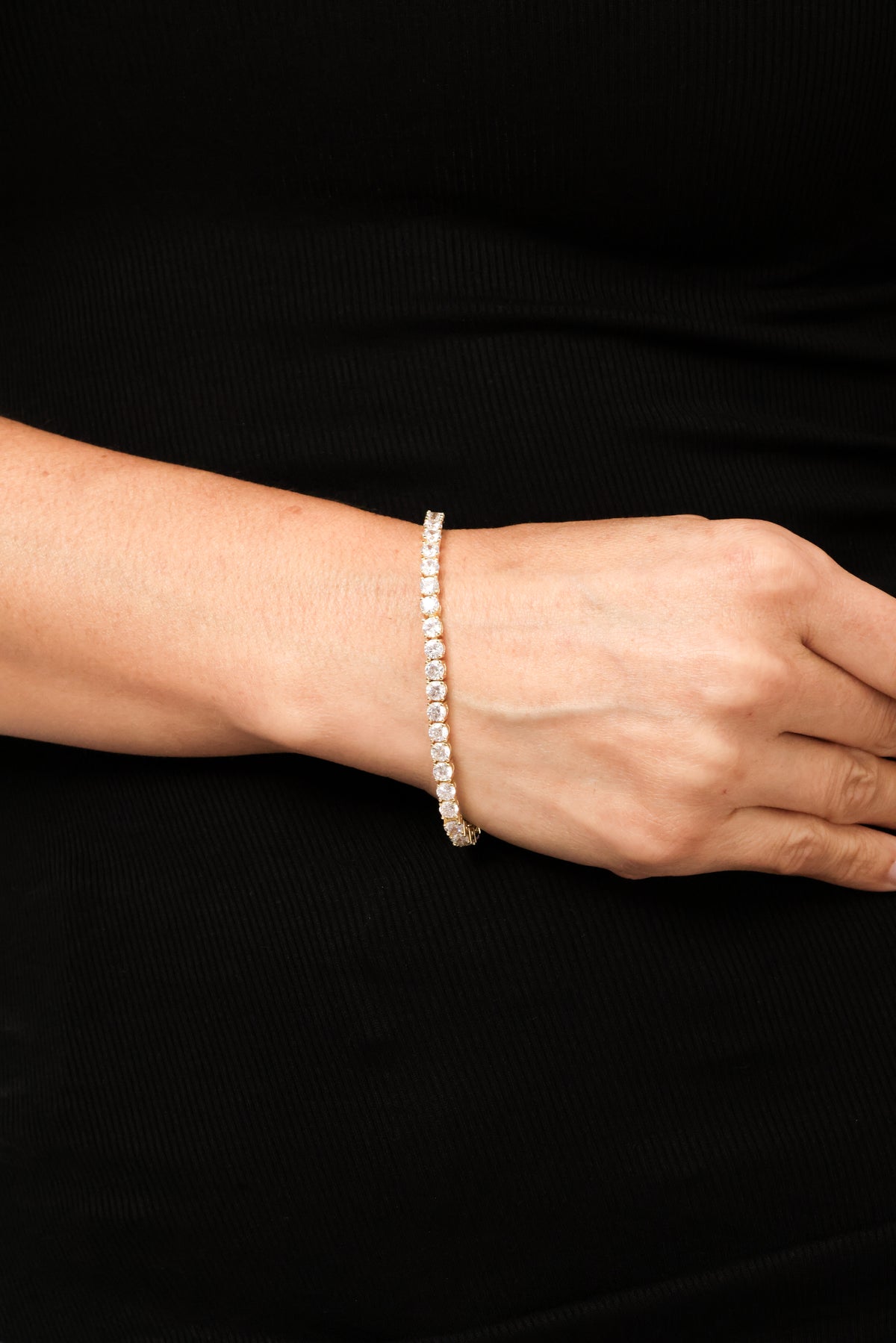 Thick Tennis Bracelet