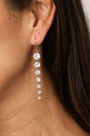 CZ Dangle Earrings