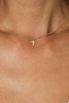 PG Designs Mini Cross Necklace