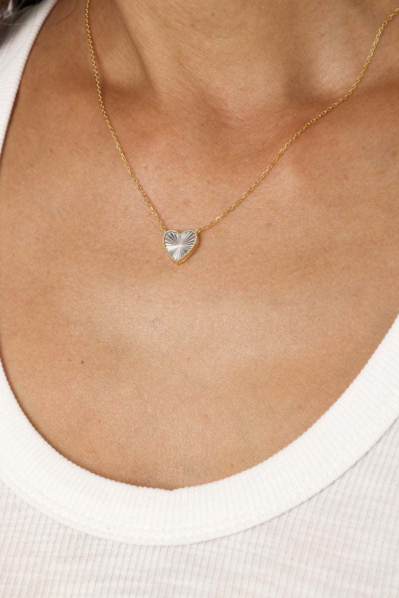 PG Designs Radiant Heart Necklace