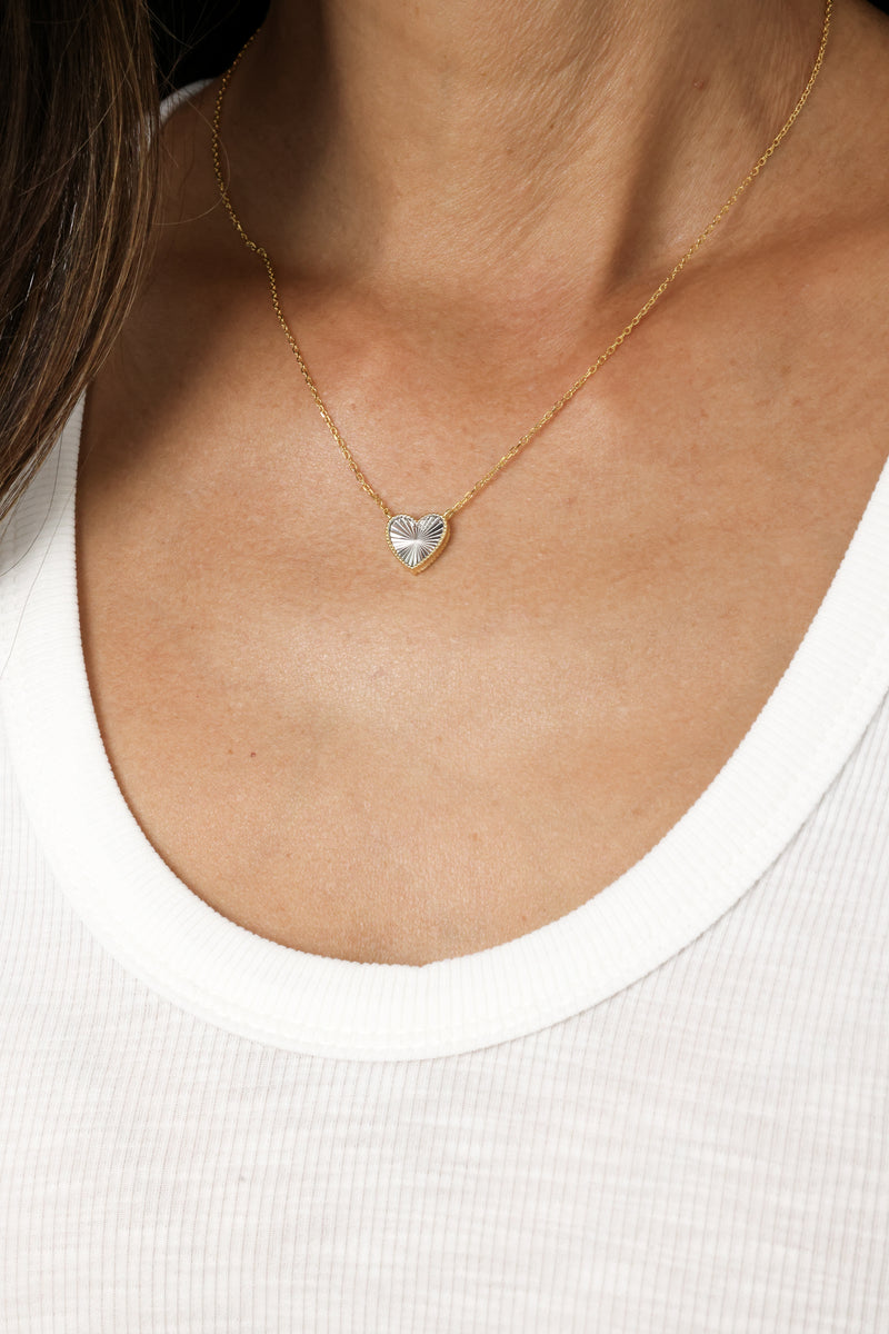 PG Designs Radiant Heart Necklace